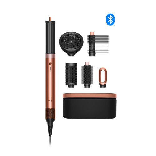 Dyson Airwrap Co-anda2x Multi-Styler and Dryer - Amber Silk - wIth Diffuser - 220-240 V AC