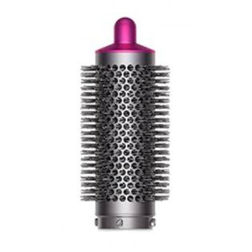 Dyson Round Volumising Brush - Nickel / Fuchsia
