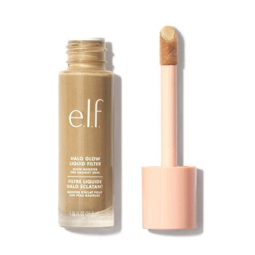e.l.f. Cosmetics Halo Glow Liquid Filter Complexion Booster - 3.5 Medium Neutral Olive