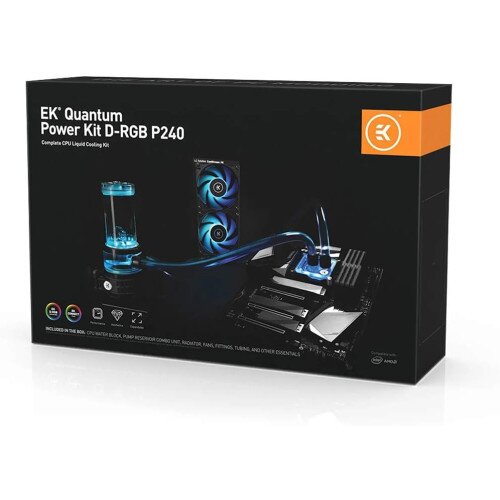 EKWB EK-Quantum Power Kit D-RGB P240 Complete CPU Liquid Cooling Kit