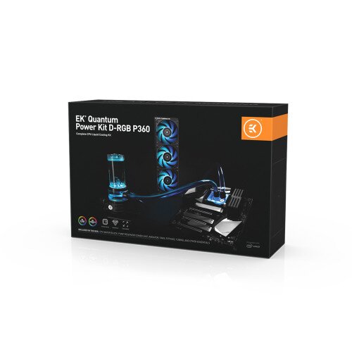 EKWB EK-Quantum Power Kit D-RGB P360 Complete CPU Liquid Cooling Kit
