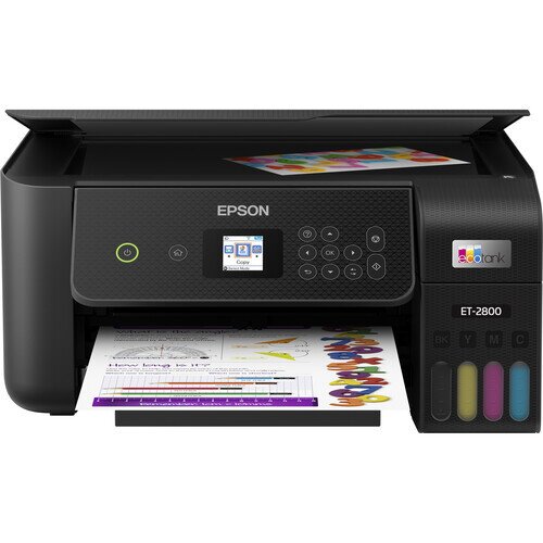 Epson EcoTank ET-2800 Wireless All-in-One Cartridge-Free Supertank Printer