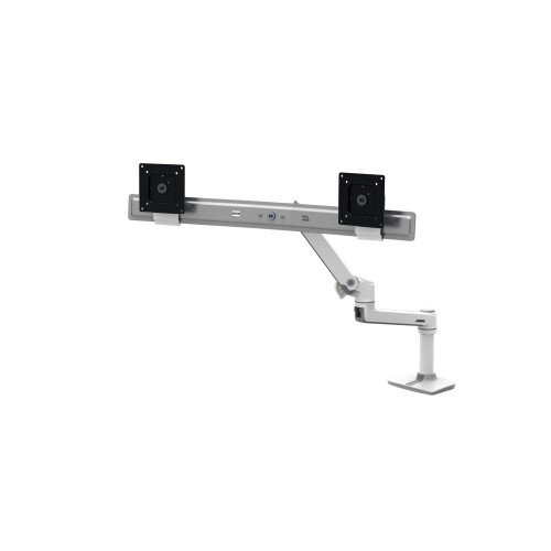 Ergotron LX Desk Mount Dual Monitor Arm - White