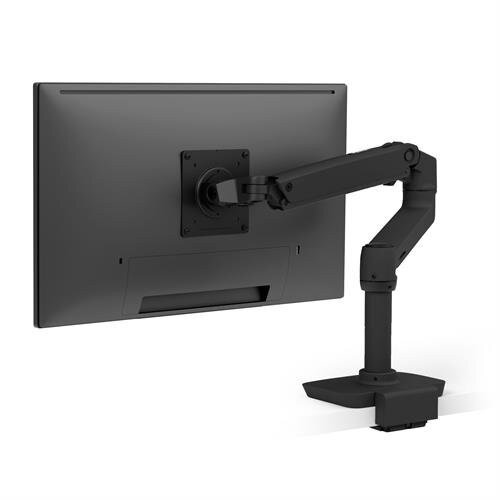 Ergotron LX Desk Monitor Arm - Low-Profile Clamp - Black
