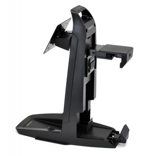 Ergotron Neo-Flex All-In-One Lift Stand, Secure Clamp Monitor & CPU Mount