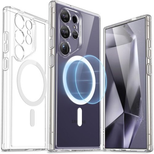 ESR Classic Hybrid Case (HaloLock) for Galaxy S24 Ultra - Clear