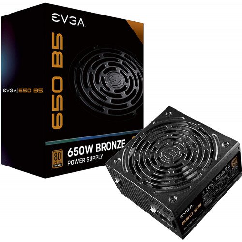 EVGA 650 B5 80 Plus BRONZE 650W Fully Modular EVGA ECO Mode Power Supply