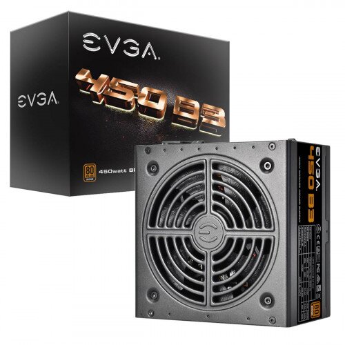 EVGA B3, 80 Plus Bronze Fully Modular Power Supply - 450W