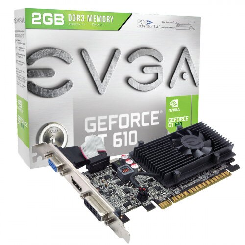 EVGA GeForce GT 610 2GB Graphics Card