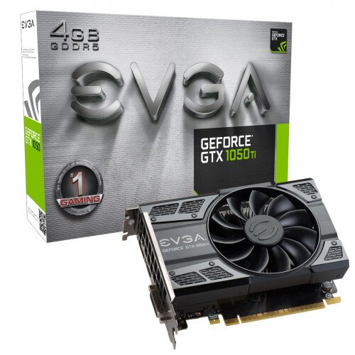 EVGA GeForce GTX 1050 Ti Gaming, 4GB GDDR5, ACX 2.0 (Single Fan) Graphics Card