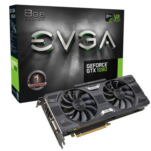 EVGA GeForce GTX 1080 Gaming, 8GB GDDR5X, ACX 3.0 Graphics Card