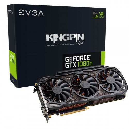 EVGA GeForce GTX 1080 Ti KINGPIN Gaming, 11GB GDDR5X, iCX Technology - 9 Thermal Sensors & RGB LED G/P/M Graphics Card