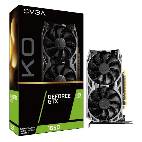 EVGA GeForce GTX 1650 KO GDDR6 GAMING Graphics Card