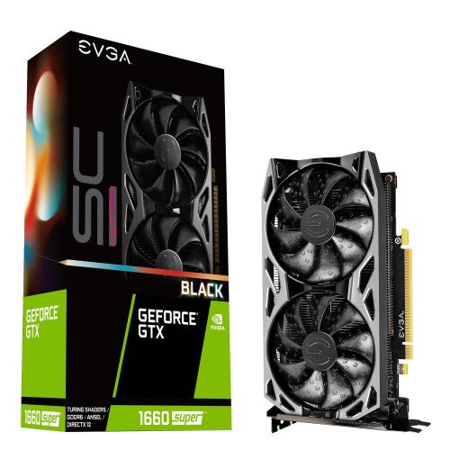 EVGA GeForce GTX 1660 SUPER SC ULTRA BLACK GAMING Graphics Card