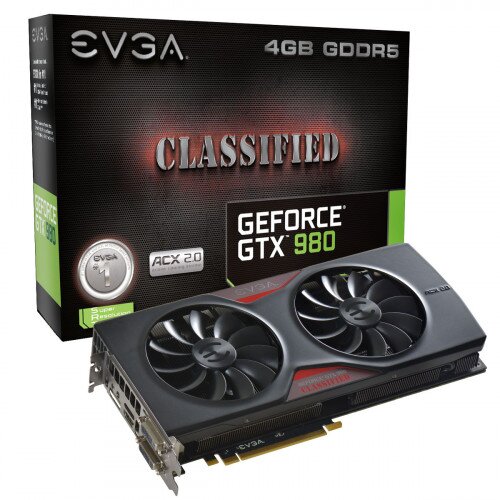 EVGA GeForce GTX 980 CLASSIFIED GAMING ACX 2.0 Graphics Card