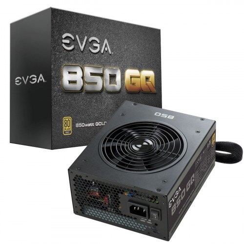 EVGA GQ 80+ Gold Semi Modular Power Supply - 850w