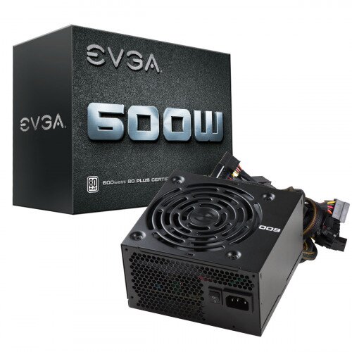 EVGA W1, 80+ White Power Supply - 600W
