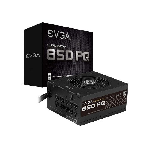 EVGA SuperNOVA 850 PQ 80 Plus PLATINUM Semi Modular ECO Mode Power Supply - 850W