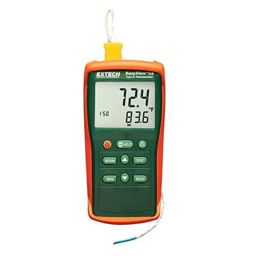 Extech EA11A EasyView Type K Single Input Thermometer