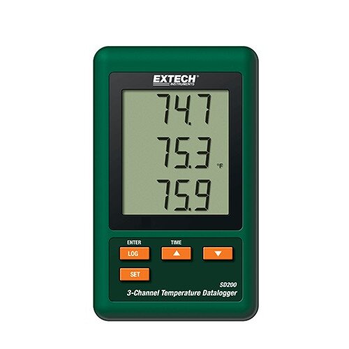 Extech SD200 3-Channel Temperature Datalogger