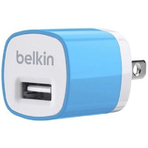 Belkin MIXIT Home Charger for iPhone 6, iPhone 6 Plus, iPhone 5/5s (5 Watt/1 Amp) - Blue