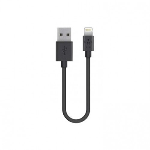 Belkin MIXIT Lightning to USB ChargeSync Cable - Black - 6.0 - Inches