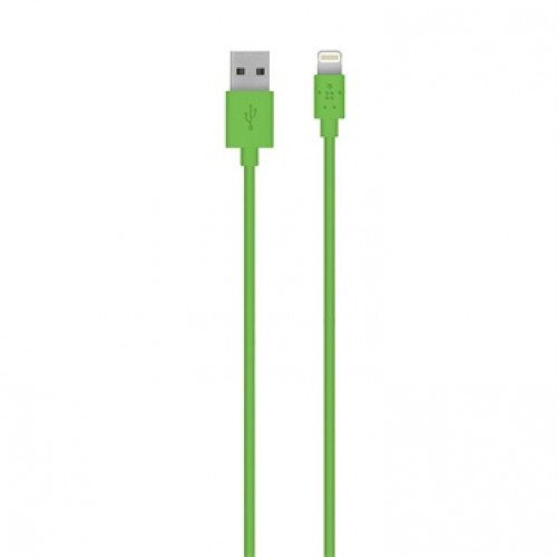 Belkin MIXIT Lightning to USB ChargeSync Cable - Green - 4.0 - Feet