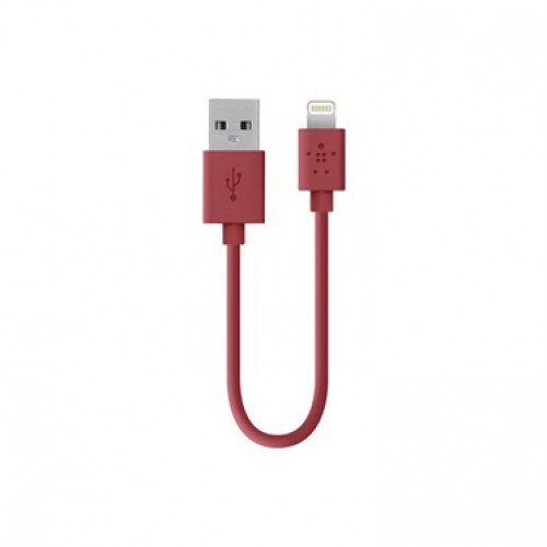 Belkin MIXIT Lightning to USB ChargeSync Cable - Red - 6.0 - Inches