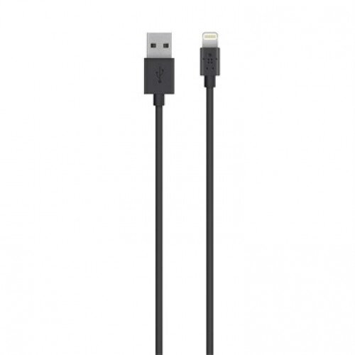 Belkin MIXIT Lightning to USB ChargeSync Cable - Black - 2.0 - Meters