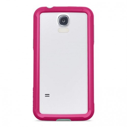 Belkin Air Protect Grip Bumper Protective Case for GALAXY S5 - Fuchsia/Mint