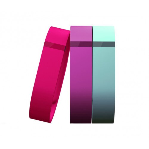 Fitbit Flex Band 3-Pack - Pink, Violet, Teal - Small