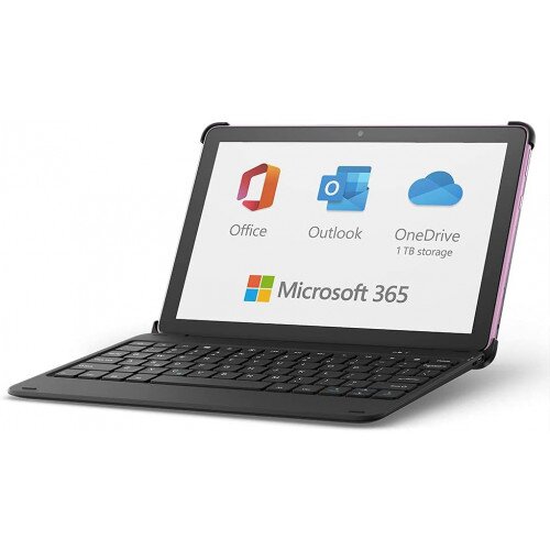 Amazon Fire HD 10 Tablet With Bluetooth Keyboard - Lavender - 64GB