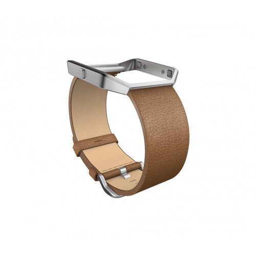 Fitbit Blaze Leather Band + Frame - Camel - Regular - Small