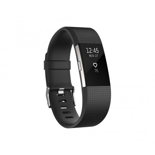 Fitbit Charge 2 Fitness Wristband - Black - XL