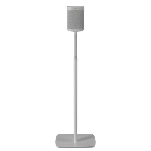 Flexson Adjustable Floor Stand for Sonos One or Play:1 (Pair) - White