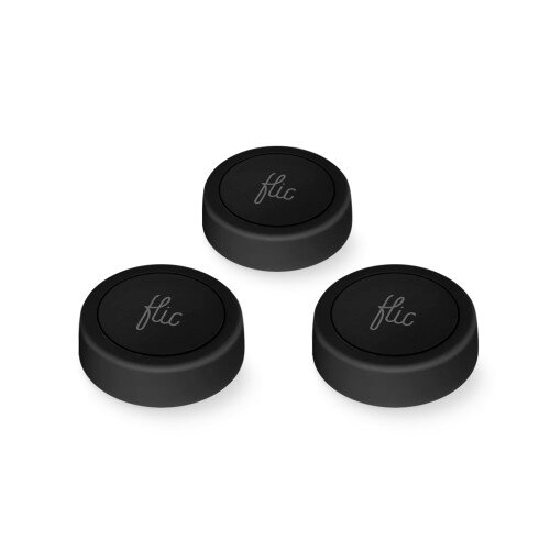 Flic 2 Smart Button - 3-Pack - Black