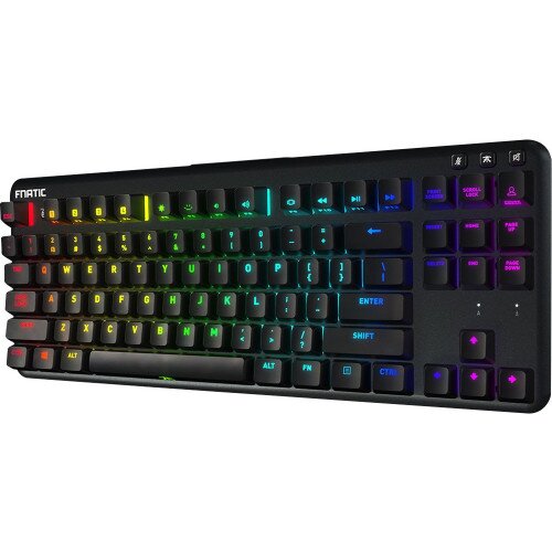 Fnatic Mini Streak RGB Tenkeyless Gaming Keyboard - Cherry MX Blue Switch