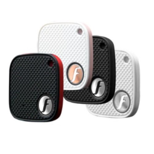 FOBO Tag Bluetooth Tracker - Set of 4 - Jet Crimson / Mad Black / Mad White / Rose Gold