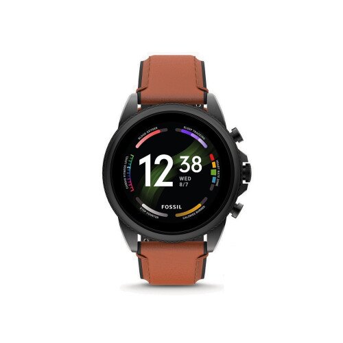 Fossil Gen 6 44mm Smartwatch - Brown Leather