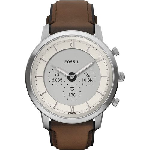Fossil Neutra Gen 6 Hybrid Smartwatch - Medium Brown Leather