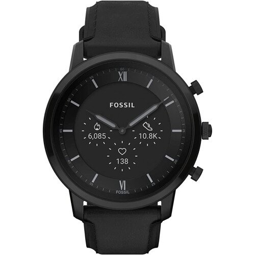 Fossil Neutra Gen 6 Hybrid Smartwatch - Black Leather