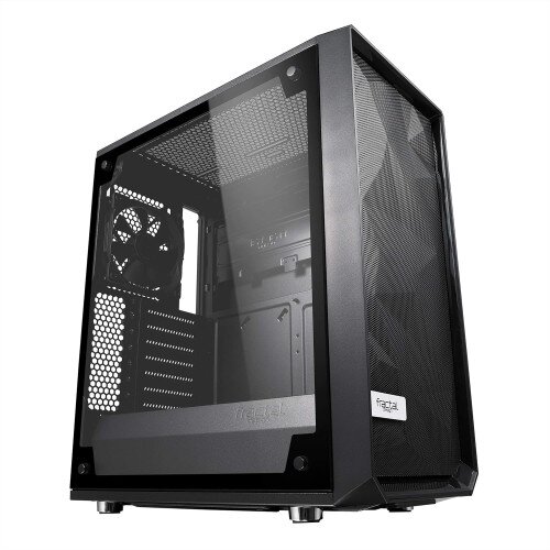 Fractal Design Meshify C Compact Mid-Tower Case - Left Side Panel (Black TG Clear Tint)