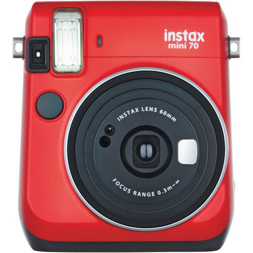 Fujifilm Instax mini 70 Instant Camera - Red