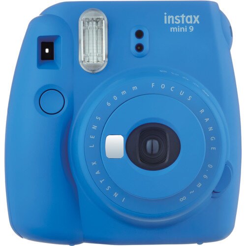 Fujifilm Instax Mini 9 Instant Camera - Cobalt Blue