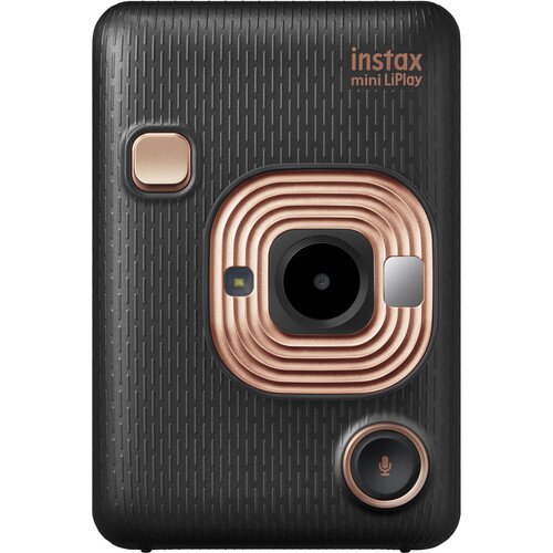 Fujifilm Instax Mini LiPlay Instant Camera - Elegant Black