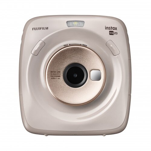 Fujifilm Instax SQUARE SQ20 Instant Camera - Glossy Beige