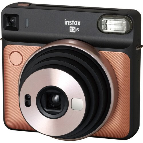 Fujifilm Instax SQUARE SQ6 Instant Camera - Blush Gold