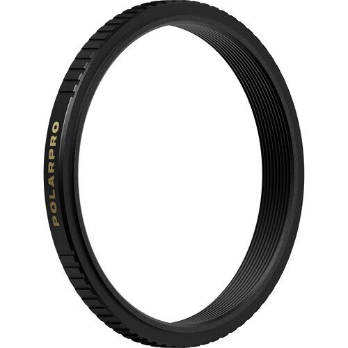 PolarPro Fujifilm X100VI Filter Adapter - Black - Adapter Only