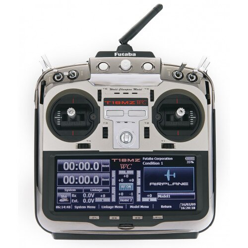 Futaba 18MZ WC 18-Channel 2.4GHz Computer Radio FASSTEST, FASST, T‑FHSS, S‑FHSS, FHSS System - 18MZA WC