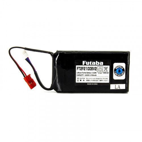 Futaba 2100 mAh LiFe Transmitter Battery (2-Cell)